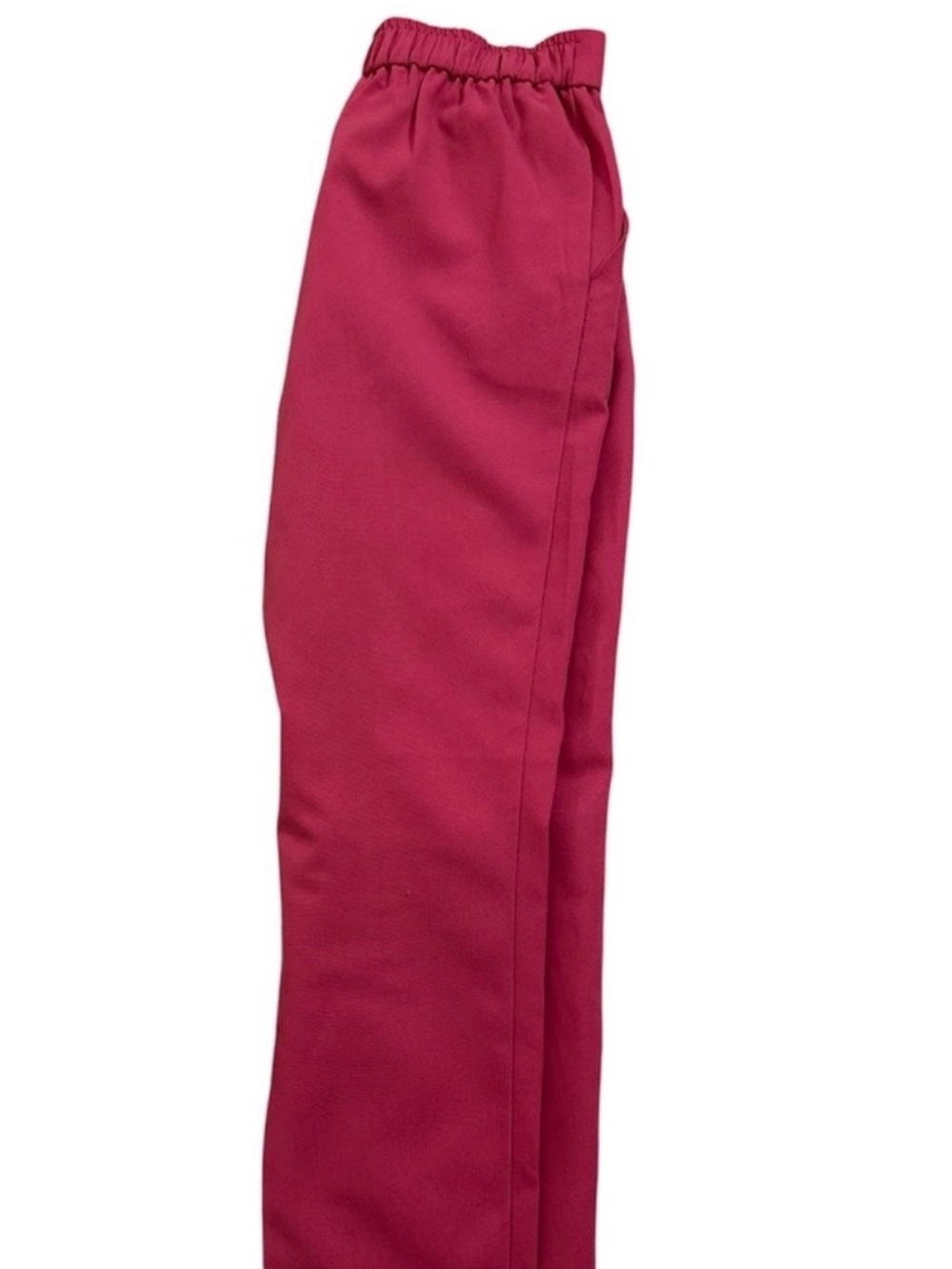Women's Pink Elastic Waist Sweatpants
